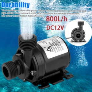 Bomba de agua 12 V bomba de cebado automático diafragma interruptor automático de alta presión 800 L - Imagen 1 de 10