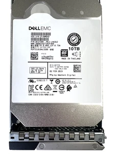 07FPR Dell 10TB 7.2K RPM SAS 12Gb/s 3.5" 512e HDD 007FPR HUH721010AL5200 - Imagen 1 de 3