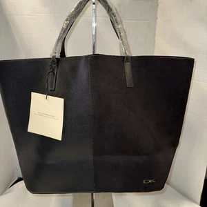 Donna Karan Cashmere Mist Black Tote NWT - Picture 1 of 8