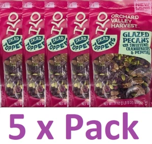 Orchard Valley Harvest SALAD TOPPERS nueces esmaltadas arándanos pepitas 24 oz 5 paquetes - Imagen 1 de 5