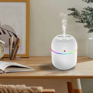 Mini USB Air Humidifier Aroma Diffuser Portable Desktop Household Mute Atomizer - Picture 1 of 8