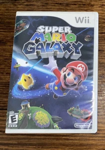 Nintendo Wii Super Mario Galaxy with Booklet Manuals USA Version - Picture 1 of 3