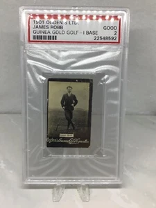 1901 Ogdens Guinea Gold I Series Golf James Robb PSA 2 - Picture 1 of 2