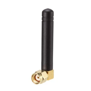 Antena WiFi 2dBi 2,4/5,8GHz RP-SMA Wtyczka Kolanko Omni Direction 50mm 2szt - Zdjęcie 1 z 3
