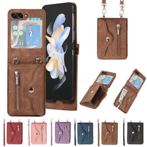 Protective Case Samsung Galaxy 5 Cover Z 4 Mobile Phone 3 Flip Leather Case For - Zdjęcie 1 z 78