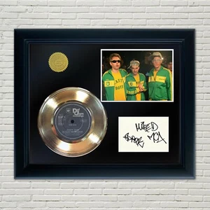 Beastie Boys Framed 45 Gold Record Reproduction Signature Display - Picture 1 of 2
