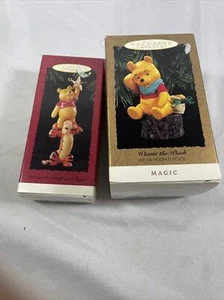 Hallmark Winnie the Pooh & Tigger 1995 Disney Christmas Keepsake Ornament NIB - Picture 1 of 3