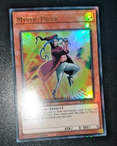 YuGiOh Mystic Piper RA04-EN005 Ultra Rare English 1st Edition - Bild 1 von 1
