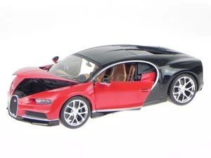Bugatti Chiron red-black modelcar 11040 Bburago 1:18 - Picture 1 of 7
