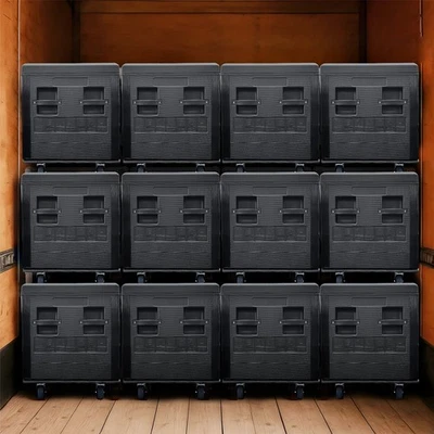 TAT Road case W/ Wheel Stackable Flight Case Cable Trunk for Transportation - Image 1 of 4