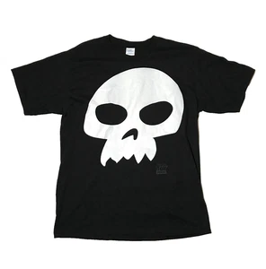 Sid Mens Black Skull T Shirt Short Sleeve Cotton Large Good Condition - Picture 1 of 2