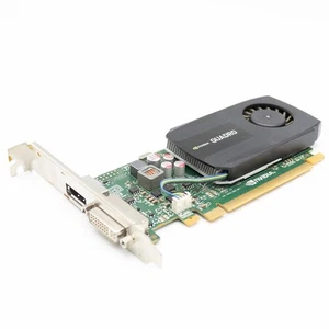 Video Card Nvidia Quadro K600 1GB GDDR3 Displayport DVI Monitor Editing PC - Picture 1 of 3