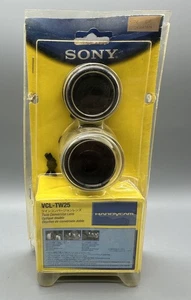 Sony VCL-TW25 One Touch Twin Conversion Lens Wide Angle & Telephoto NEW RARE - Picture 1 of 6