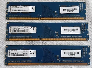 Kingston 1Rx16 6GB ECC (3x2GB) PC3L-12800U-11-12-C1 6425703-1349 RAM - Bild 1 von 1