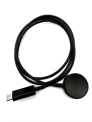 Original Samsung Galaxy Watch 7 Fast Wireless USB-C Charger Black EP-OL300 - Image 1 of 3