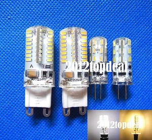G4 G9 LED Spot light Bulb Lamp 3W 5W 24/64SMD 3014 Warm Cool White 110/220V - Picture 1 of 3