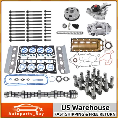 MDS Lifters Camshaft Head Gasket Kit for 09-19 Dodge Ram 1500 5.7L V8 HEMI - Imagem 1 de 4