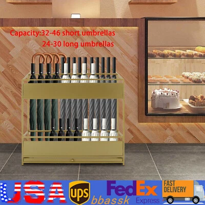 Paraguas Soporte Comercial Metal Paraguas Soporte Entrada Paraguas Organizador Foto 1 de 4