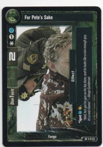 Fight Klub CCG - Three - For Pete's Sake #53 Rare - Picture 1 of 1