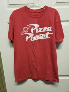 Camiseta Disney Pixar Toy Story Mujer Talla M Pizza Planet Roja Mangas Cortas  - Imagen 1 de 9