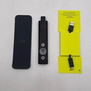 Logitech Spotlight Presentation Remote 30m Range and Quick Charging Black - Afbeelding 1 van 5