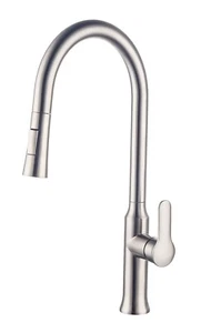 Kitchen Faucet, Waterfly Kitchen Sink Faucet, Pull-Down Kitchen Faucet - Picture 1 of 8