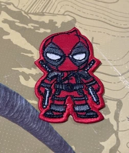 Marvel Deadpool embroidered Iron on patch anti-hero - Picture 1 of 1