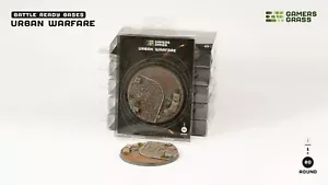 Gamers Grass Urban Warfare - Round 80mm (x1) New - Picture 1 of 4