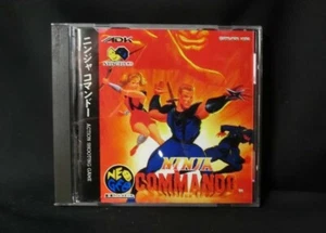 SNK NEO GEO AES NINJA COMMANDO 1992 SOFTWARE DE JUEGO DE JAPÓN - Imagen 1 de 6