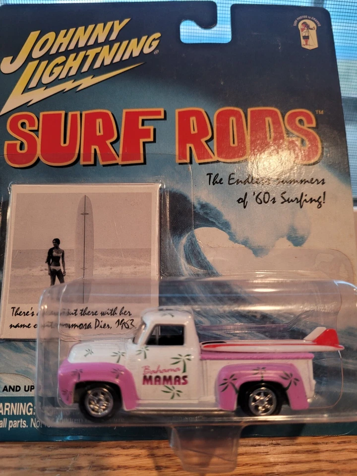 Johnny Lightning Surf Rods Bahama Mamas - Image 1 of 1