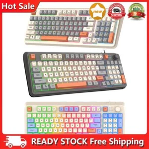 Clavier filaire lumière RVB K82 clavier gamer échangeable à chaud clavier pour PC tablette bureau - Photo 1/15