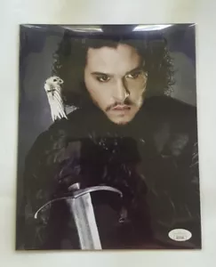 Kit Harington Signed 8x10 Photograph Game of Thrones Autographed Jsa Sticker - Picture 1 of 11