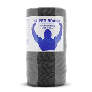 Tarred (Black) Nylon Twine, Twisted. Size #15, 1/4 lb 1-pack - Picture 1 of 1