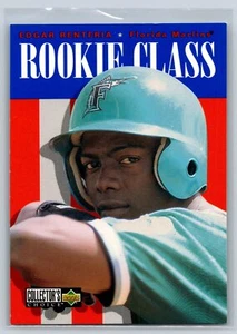 1996 Upper Deck Edgar Renteria Rookie Class Florida Marlins RC #446 - Picture 1 of 2
