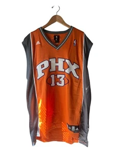 Neu Herren Phoenix Suns #13 Steve Nash Trikot XL +2 Länge Adidas NBA Swingman - Bild 1 von 5