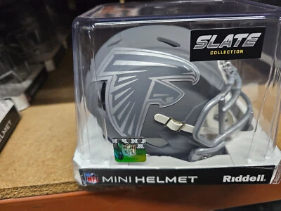 Capacete ATLANTA FALCONS SLATE Riddell réplica mini velocidade estilo alternativo - Imagem 1 de 4