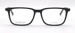 Tommy Hilfiger TH 1916 807 Black Rectangular 55x17 145 Eyeglasses - Picture 1 of 5