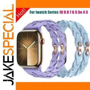 Silicone Watch Strap for Apple Watch Ultra 2 44-49mm - Zdjęcie 1 z 58