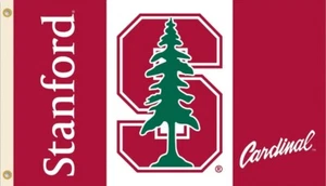 STANFORD UNIVERSITY 3x5 Foot Grommet Flag Cardinal Football NCAA Pac-12 * NEW * - Picture 1 of 1