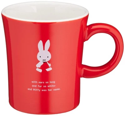Taza Miffy Color First Red 9.81oz Kaneshotouki Dick Bruna Japón Nuevo... - Imagen 1 de 4