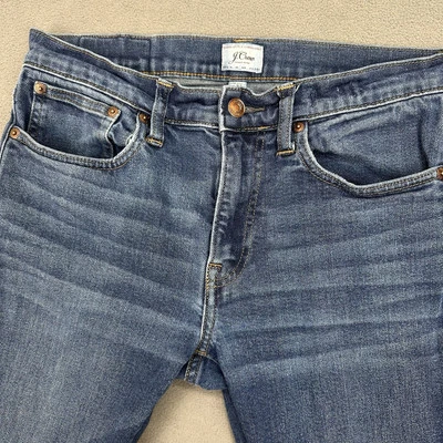 J Crew Jeans Mens 30x32 Blue Kurabo Japanese Denim Style 250 Tapered Skinny Fit - Image 1 of 4