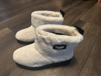 Botín Kate Spade NY Hinchado Pull On Piel Sintética KJ138 NAM Natural Multi Nuevo con Etiquetas 9.5 Foto 1 de 4