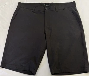 Travis Mathew Black Performance Golf Shorts Mens Size 36 - Picture 1 of 8