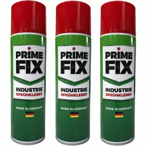 3 x 500ml Prime Fix Sprühkleber Industriekleber extra Stark Alleskleber Camper - Bild 1 von 2