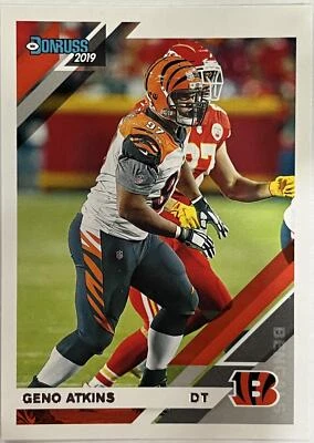 2019 Donruss #61 Geno Atkins - Image 1 of 2