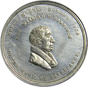 Medalla de campaña 1860 Restrike Henry Clay HC-1844-11 NGC UNC detalles (37-10) - Imagen 1 de 4
