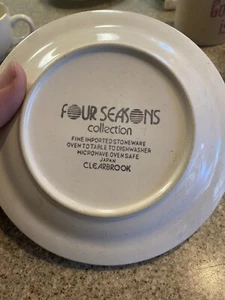 Four Seasons collection stoneware clearbrook small dish - Picture 1 of 2