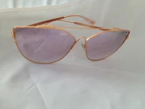 Tom Ford FT0563 Jacquelyn-02 Sunglasses Gold w/Violet MirrorLens 33Z TF563 - Picture 1 of 10