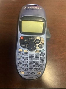 DYMO LetraTag Handheld Electronic Label Maker LT-100H Blue Tested Working - Picture 1 of 4