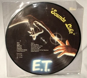LP SOUNDS LIKE E.T. (12" PICTURE DISC, DENMARK 1982, AR-30005) NM  - Imagen 1 de 2